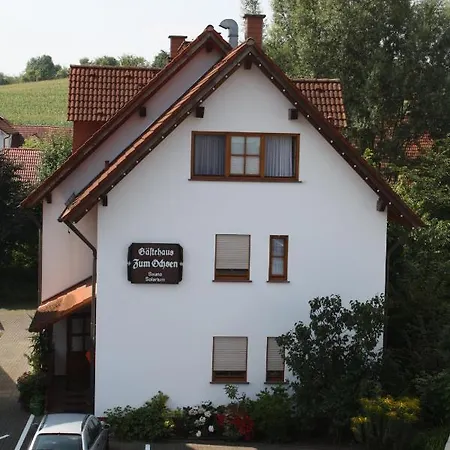 & Restaurant Zum Ochsen -ox Distillery 호텔 호스바흐